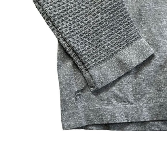 NWT FABLETICS Musetta Seamless Top Gray Size Medium - Picture 3 of 6